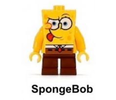 LEGO (4982) SpongeBob - Intent Look, Tongue Out- SpongeBob SquarePants