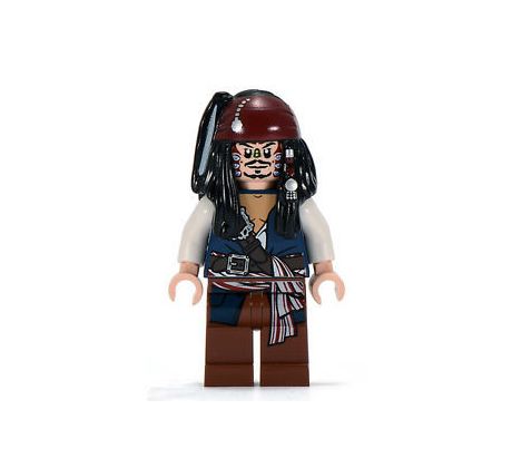 LEGO (4182) Captain Jack Sparrow Cannibal- Pirates of the Caribbean