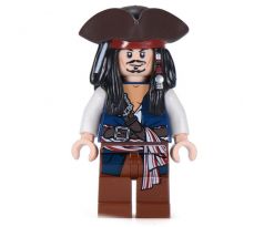LEGO (30133) Captain Jack Sparrow with Tricorne and Blue Vest- Pirates of the Caribbean