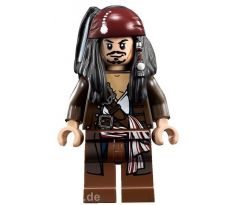 LEGO (4184) Captain Jack Sparrow with Jacket- Pirates of the Caribbean