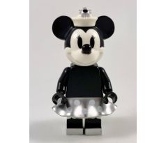 LEGO (21317) Minnie Mouse - Grayscale, Steamboat Willie- Ideas Disney's Mickey Mouse