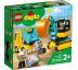 LEGO DUPLO 10931 Truck & Tracked Excavator - Duplo, Town: Construction