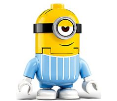 LEGO (75551) Minion Stuart - Bright Light Blue Jumpsuit - Minions The Rise Of Gru