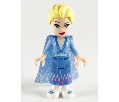 LEGO (41168) Elsa - Glitter Cape with Two Tails, Medium Blue Skirt with White Shoes Disney: Frozen II     Shoes
