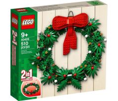LEGO 40426 Christmas Wreath 2-in-1 - Holiday & Event: Christmas