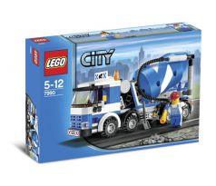 LEGO 7990 Cement Mixer - Town: City: Construction
