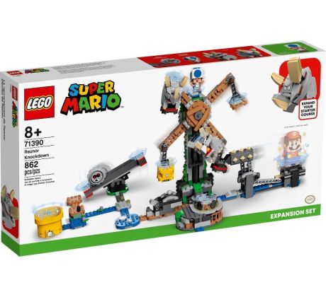 LEGO 71390 Reznor Knockdown Expansion Set - Super Mario