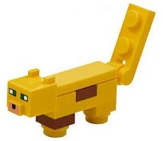 LEGO (21158) Minecraft Ocelot, Plate, Round 1 x 1 Feet - Brick Built - Minecraft