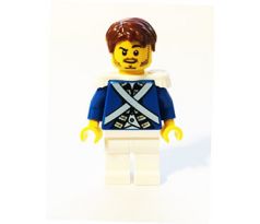LEGO (70413) Bluecoat Sergeant 2 - Stubble - Pirates III