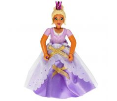LEGO (7582) Belville Female - Queen with Sand Purple Top, Light Yellow Hair, Pink Shoes, Skirt Long, Crown - Belville