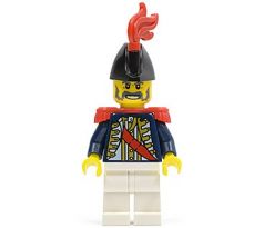 LEGO (852751) Imperial Soldier II - Governor, Red Plume, Red Epaulettes - Pirates II