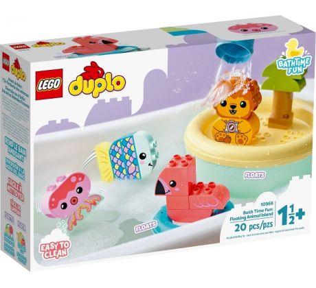 DUPLO 10966 Bath Time Fun: Floating Animal Island - Duplo