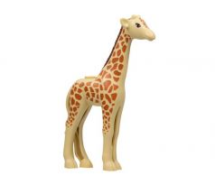 LEGO 41717 Giraffe, Friends with Reddish Brown Mane, Dark Orange Eyes and Spots Pattern