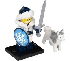LEGO (71032) Snow Guardian, Series 22 (Complete Set with Stand and Accessories)