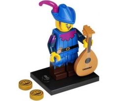 LEGO (71032) Troubadour Series 22 (Complete Set with Stand and Accessories)