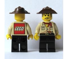 LEGO (5956) Johnny Thunder (Desert) with LEGO Logo on Back