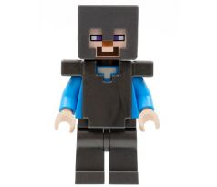 LEGO (21172) Steve - Pearl Dark Gray Helmet, Armor and Legs - Minecraft
