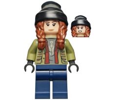 LEGO (76946) Maisie Lockwood - Olive Green Jacket, Black Beanie - Jurassic World: Dominion