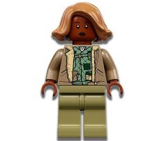 LEGO (76949) Kayla Watts - Dark Brown Fedora - Jurassic World: Dominio
