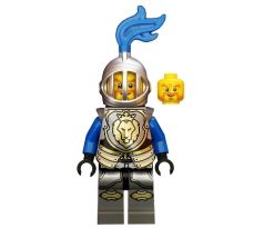 LEGO (70402) King's Knight Armor with Lion Head with Crown, Helmet with Fixed Grille, Blue Plume - Castle
