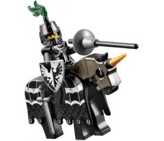 LEGO (10223) Falcon Knight with Horses and Black Horse Barding - Castle: Kingdoms