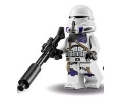 LEGO (75342) Clone Trooper Commander, 187th Legion (Phase 2) - Nougat Head - Star Wars Legends