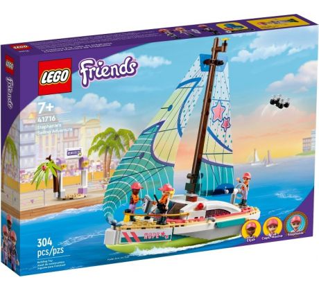 LEGO® Friends 41716 Stephanie a dobrodružství na plachetnici