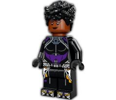 LEGO (76211) Shuri - Black and Dark Purple Top - Super Heroes: Black Panther Wakanda Forever