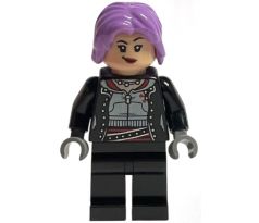 LEGO (76404) Nymphadora Tonks - Medium Lavender Hair, Plain Legs - Harry Potter