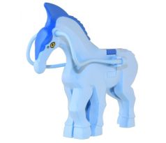 LEGO (75573) Direhorse with Blue Crest, Mane, and Tail, and Yellow Eyes Pattern - Avatar