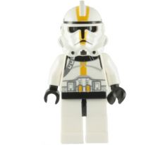 LEGO (7655) Clone Trooper, 327th Star Corps (Phase 2) - Black Head - Star Wars Episode 3