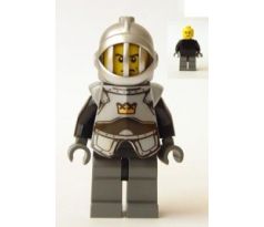 LEGO (7093) Crown Knight Plain with Breastplate, Grille Helmet, Scowl - Castle: Fantasy Era