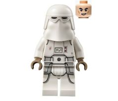 LEGO (75320) Snowtrooper, Printed Legs, Dark Tan Hands, Cheek Lines, Lopsided Grin - Star Wars: Star Wars Legends