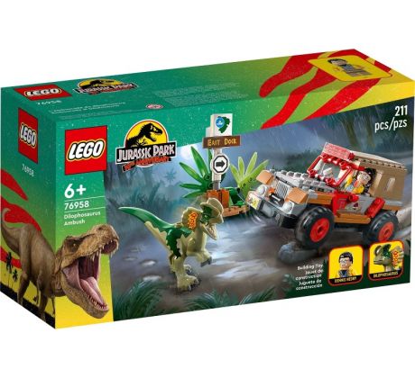 LEGO 76958 Dilophosaurus Ambush - Jurassic World: Jurassic Park