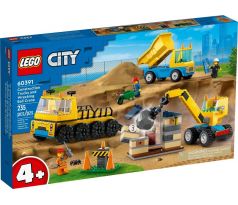 LEGO City 60391 Vozidla ze stavby a demoliční koule