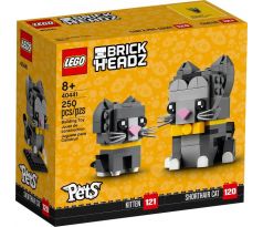 LEGO 40441  Shorthair Cat & Kitten - Brickheadz