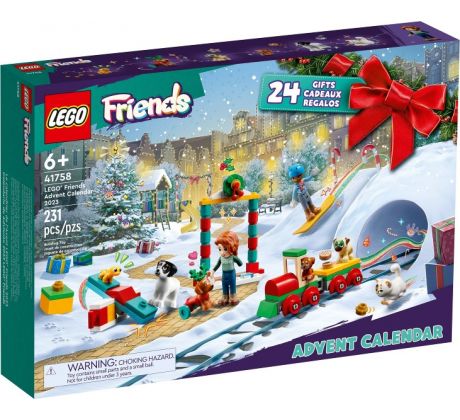 LEGO 41758 Adventní Kalendář 2023, Friends - Advent: Friends