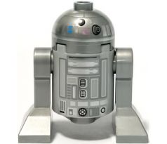 LEGO (75365) Astromech Droid, R2-BHD - Light Bluish Gray Body - Star Wars Episode 4/5/6