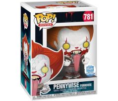 Funko Pop #781 Pennywise - Pennywise Blood Splatter Funhouse Vinyl Figure Limited Edition Exclusive