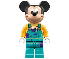 LEGO (43221) Mickey Mouse - Dark Turquoise Overalls - Disney 100