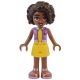 LEGO® Friends Minifigurka Aliya - Lavender Top, Yellow Skirt