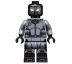 LEGO® Super Heroes Minifigurka Spider-Man in Black and Gray Outfit