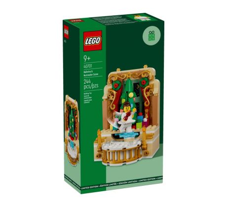 LEGO® Holiday & Event 40701 Scéna s baletkou a Louskáčkem