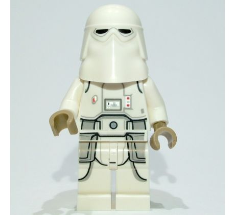 LEGO® Star Wars Minifigurka Snowtrooper, White Hips, Reddish Brown Head, Female